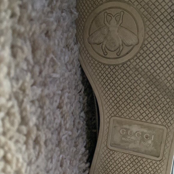 GUCCI
Patent Calfskin Web Falacer Sneakers Gucci Men size 6 Black - Picture 4 of 13